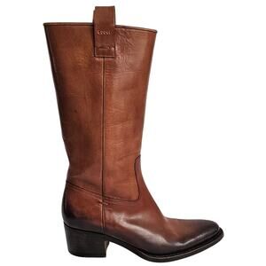 Gucci long boots cowhide calfskin